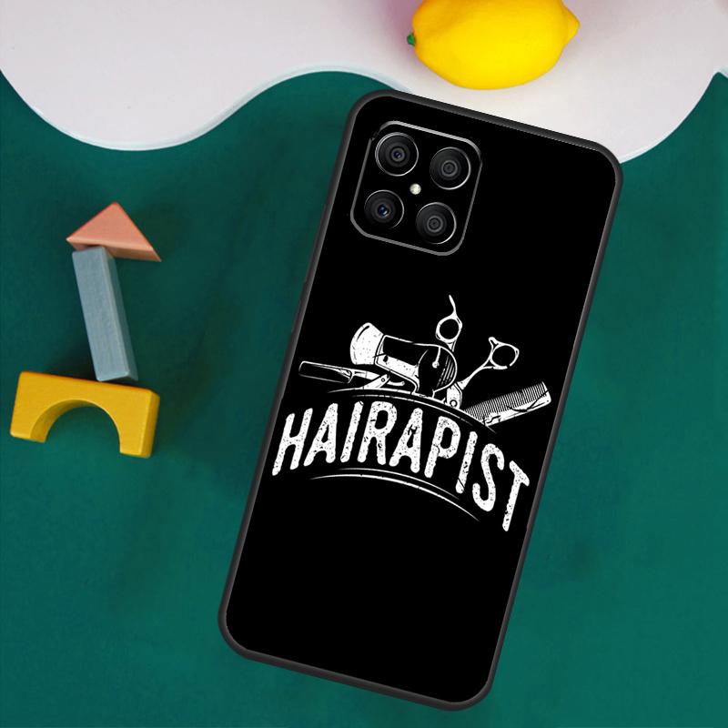 Hairdresser Barber Scissors Case For Honor 200 Lite 50 70 90 X9a X8a X8 X9 X8b X9c X9b Honor Magic 5 6 Pro 7 Lite Cover