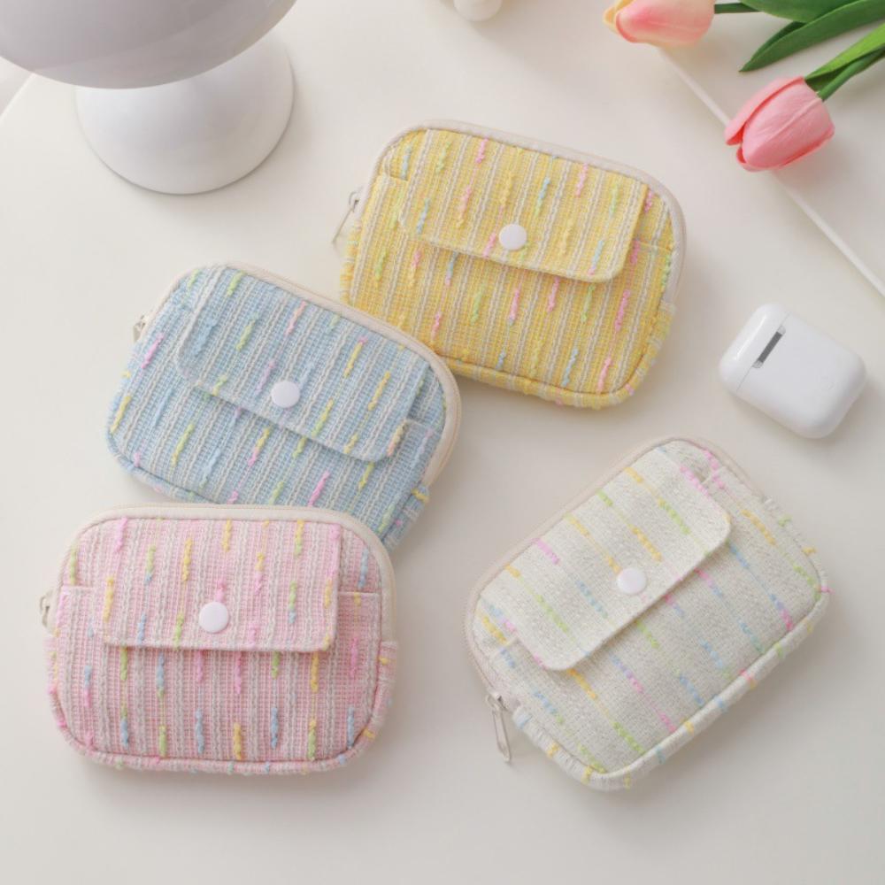 Portable Storage Bag Chic Lipstick Make Up Bag Mini Cosmetic Bag Elegant Cosmetic Coin Purse For Coin Storage Lipstick Organizer