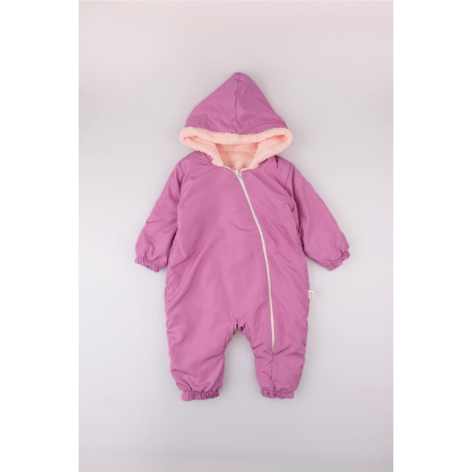 

Зимний комбинезон космонавта на молнии для маленьких девочек 9 - 12 Ay