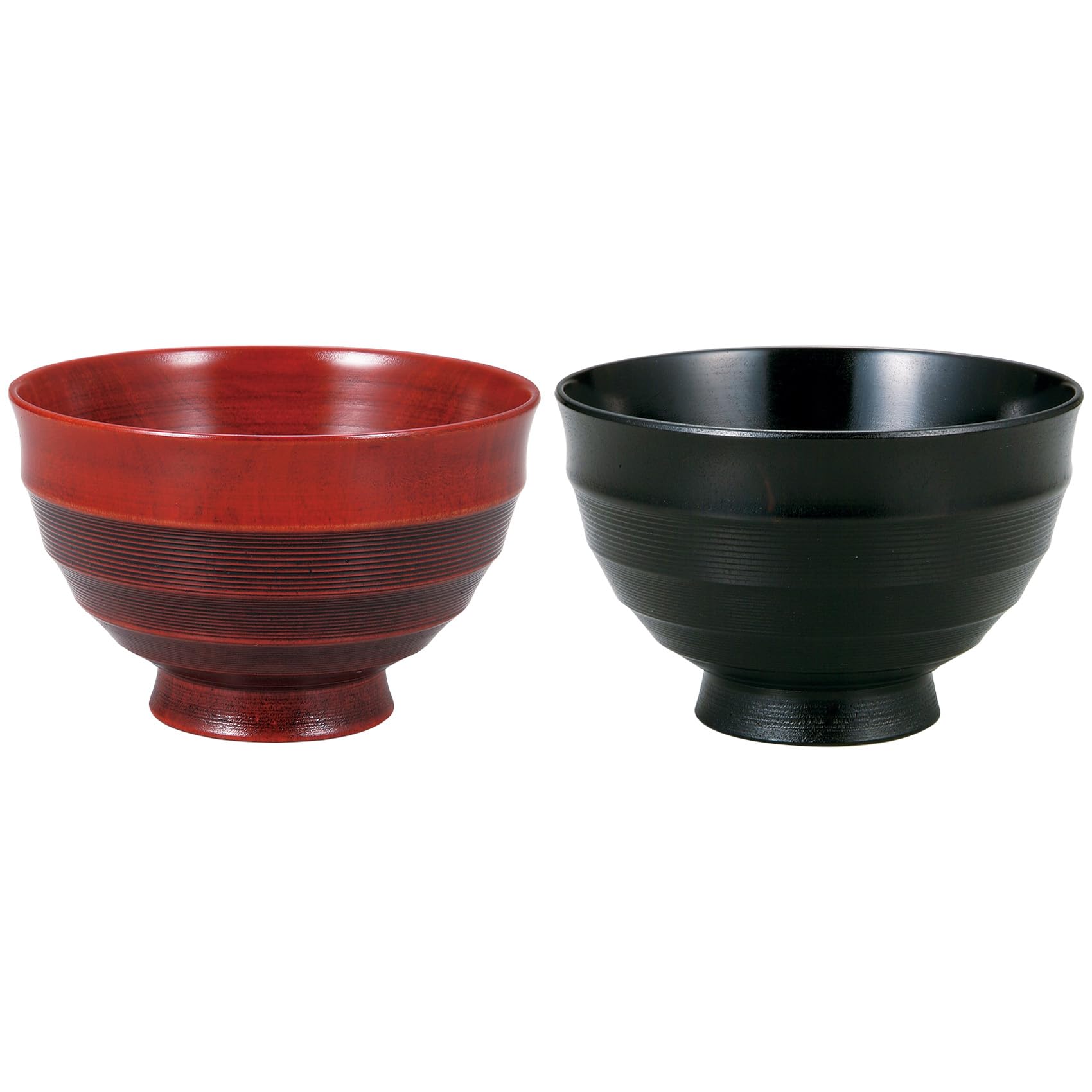 

Maeju Lacquerware Wooden 3.8cm Soup Bowl Set, Cherry Blossom Design, Miyatsune, 8A-515