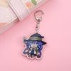 1/5Pcs Anime Figures Mushoku Tensei Acrylic Keychain Cute Backpack Pendant Funny Bag Charms Accessories Decoration Holiday Gifts