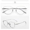 M6708S Retro Pure Titanium Unisex Eyeglass Frame with Acetate Elements for Prescription Lenses