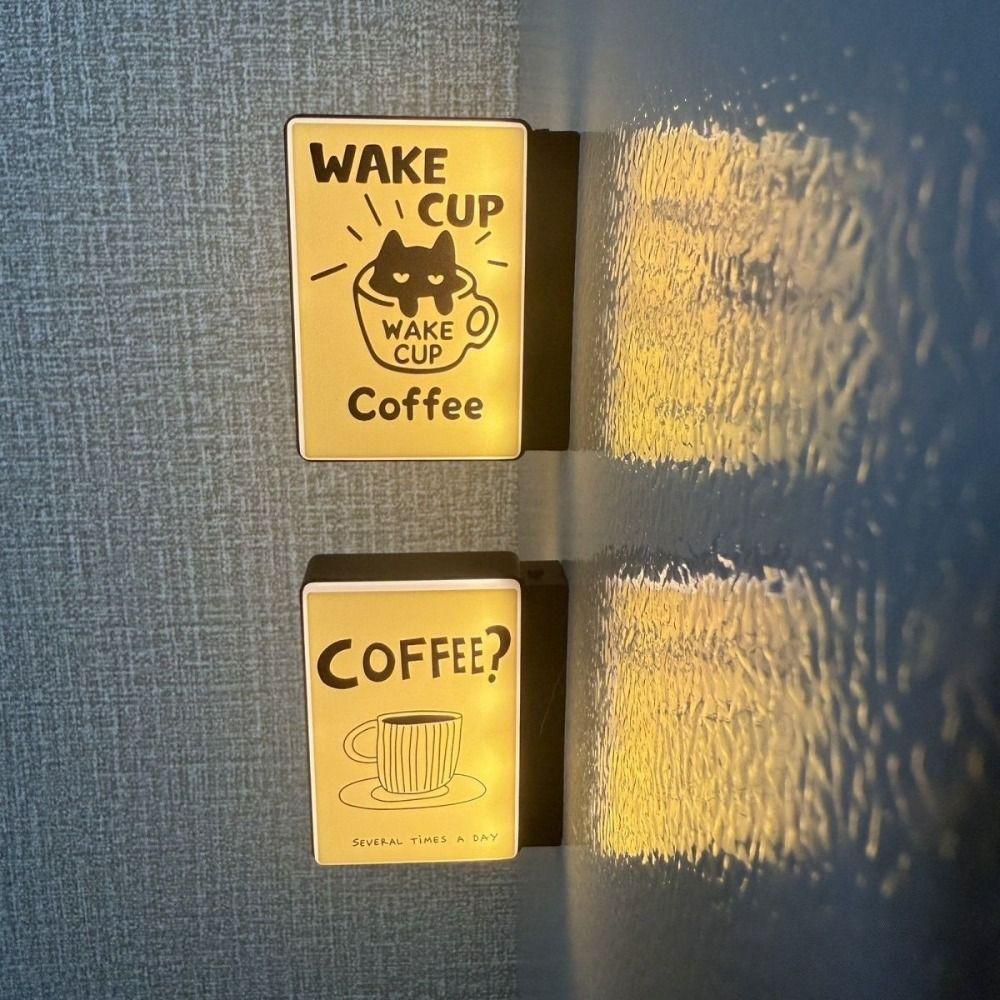 Retro Style Glowing Fridge Magnet Magnetic Mini Luminous Lightbox  Gift