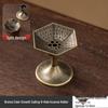Fisherman Fishing Line Incense Holder: Indoor Tea Ceremony Ornament, Alloy Incense Burner Base.
