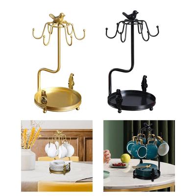 Coffee Cup Holder Cups Organizer Stand Mug Cup Holders Tea Cup Storage Rack for Restaurant Office Living Room Kitchen Counter