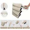 105CM reinforced automatic umbrella, large curved handle head windproof and waterproof telescopic handle umbrella