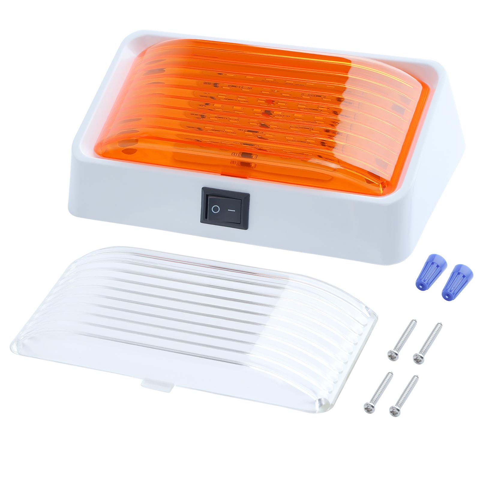 

1 шт. светодиодный тент для крыльца автофургона, водонепроницаемый светильник для внутреннего освещения автодома, каравана, световая панель, наружная лампа для прицепа-фургона