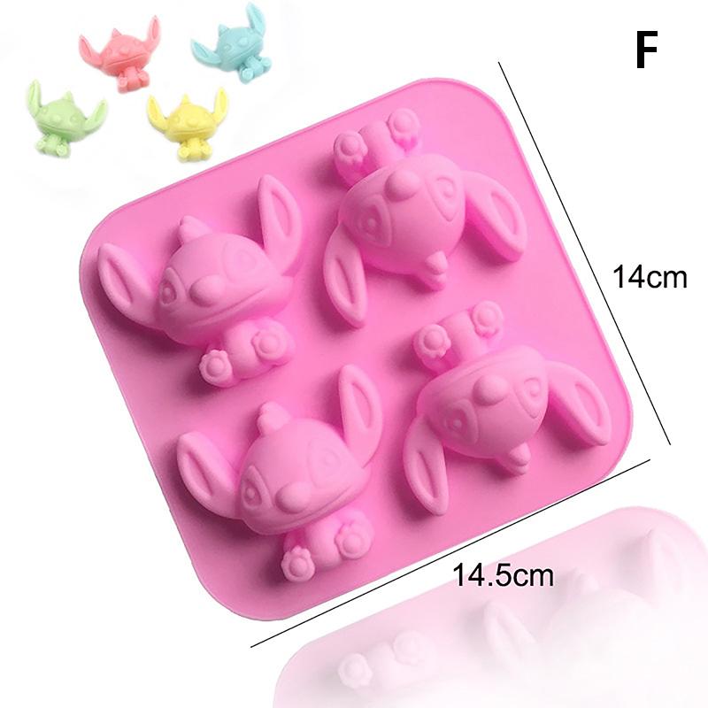 Cartoon Silicone Mold Baking Chocolate Soap Mould Cute Animal Cake Decorating Tool Cupcake Topper Kitchen Party Supply Gift