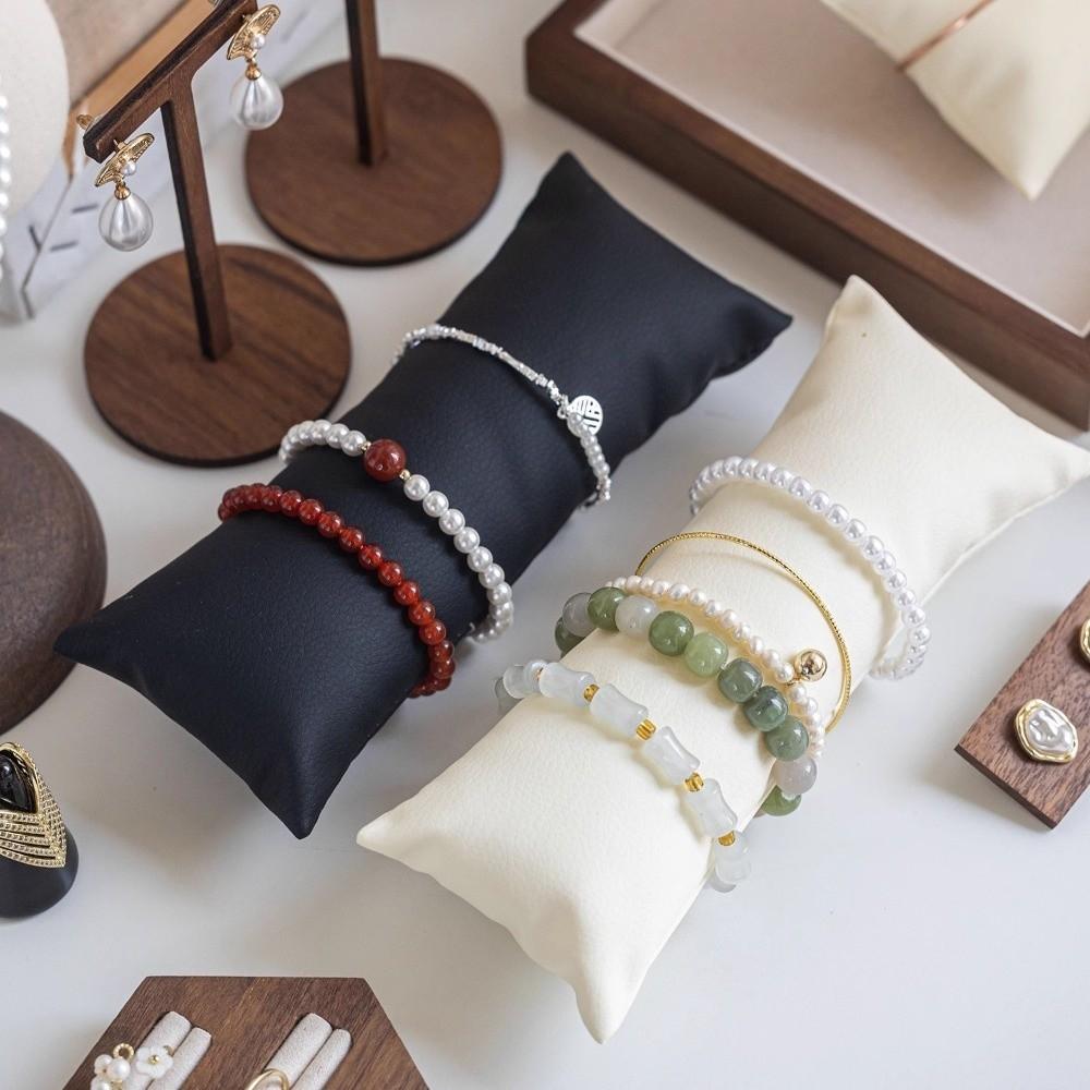 Samt-/Leder-Kissenhalter-Display-Organizer Kissen Für Schmuckfotografie