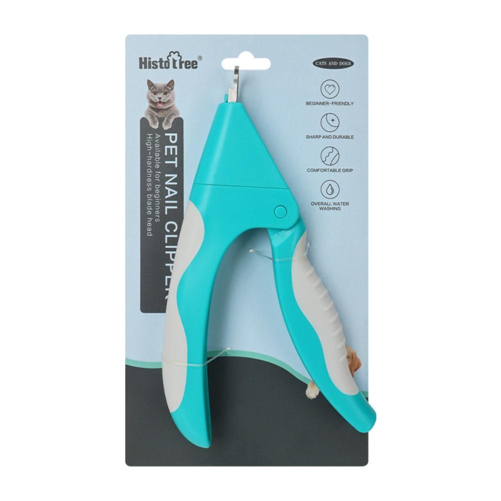 New pet nail clippers, grip clippers pet nail clippers universal for cats and dogs 92783.02 морская волна