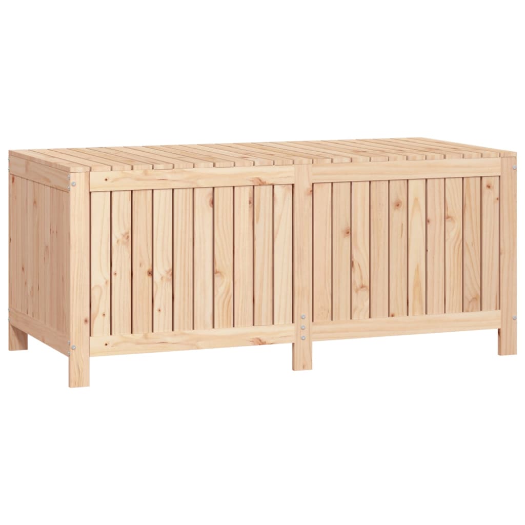Vidaxl Skrzynia Ogrodowa, 147X68X64 Cm, Lite Drewno Sosnowe