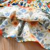 Girls' Floral Chiffon Set Summer New Item for Baby Girls Children's Camisole Top Lace Shorts Two-piece Set