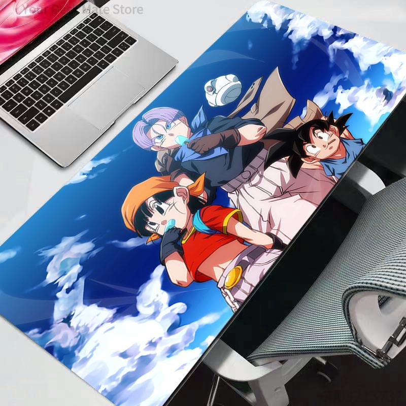 Gaming Big Mousepad Dragon Ball DBZ Mouse Pads Big Computer Gamer Mouse pad Rubber with Locking Edge Mat XXL New