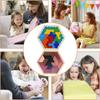 Montessori Tangram Intelligence Toy Safe Educational Toys IQ Games Puzzle  Kids Adults