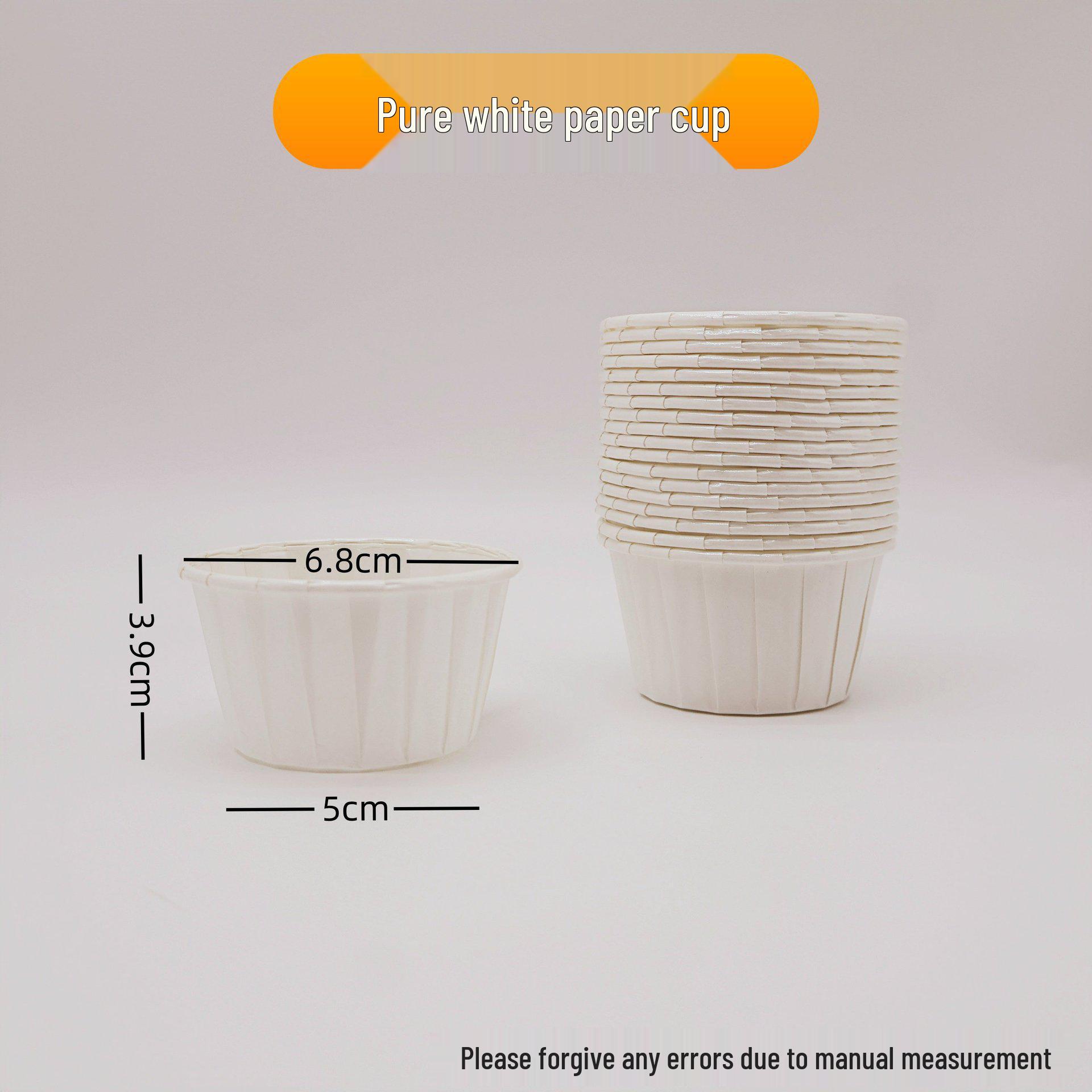High-Temperature Resistant Crimped Paper Cupcake Liners and Muffin Cups for Dessert Trays