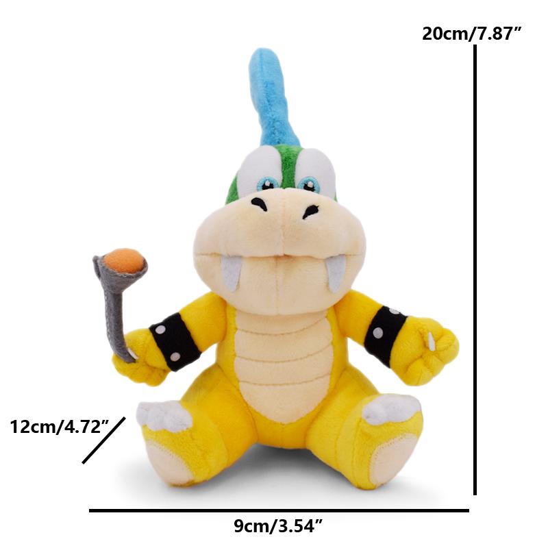 Wendy Lemmy Roy Iggy Morton Ludwig Larry Plüschtiere 7 Stil Peluche Stofftierpuppe Geschenk, Cartoon oder Sammlergeschenk, Weich