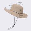 Hat Men's Outdoor Casual Sunscreen Hat Bucket Hat Mountaineering Hat Fishing Hat Sun Hat Quick Drying Sun Hat