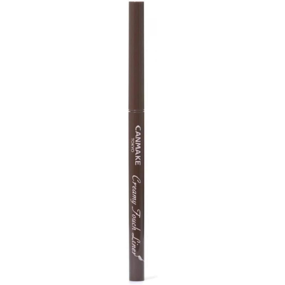 Unbranded Canmake Gel Creamy Touch Liner 02 Medium Brown Single 0.08g