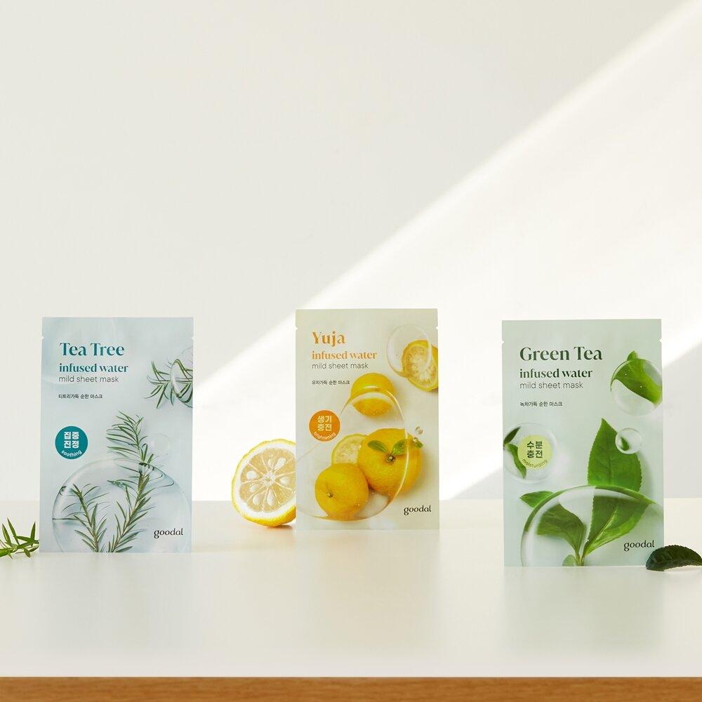 

Мягкая тканевая маска Infused Water 20 мл Green Tea