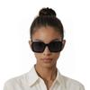 Celine Logo Square Sunglasses Women sunglasses Black CL40304U-01A