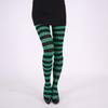 Christmas Stockings Striped High Elasticity Lady Vintage High Waist Pantyhose Cosplay Costume