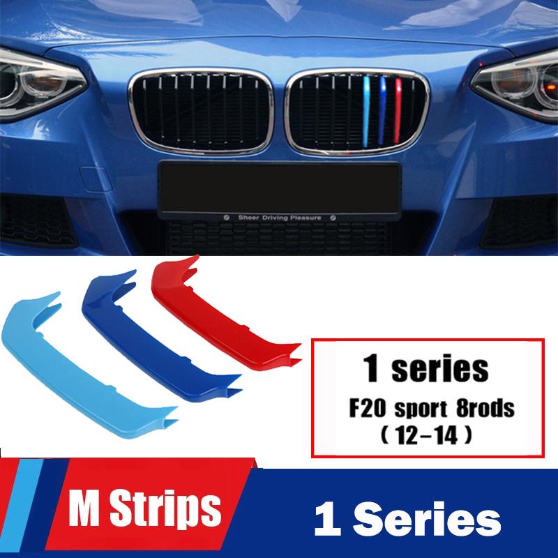 MLKK4 M Power Front Grille Trim Strips For BMW X1 X2 X3 X4 X5 X6 X7 F48 F49 E84 F39 F25 F26 G01 G02 F15 E70 G05 F16 E71 E72 G07 Z4 E89