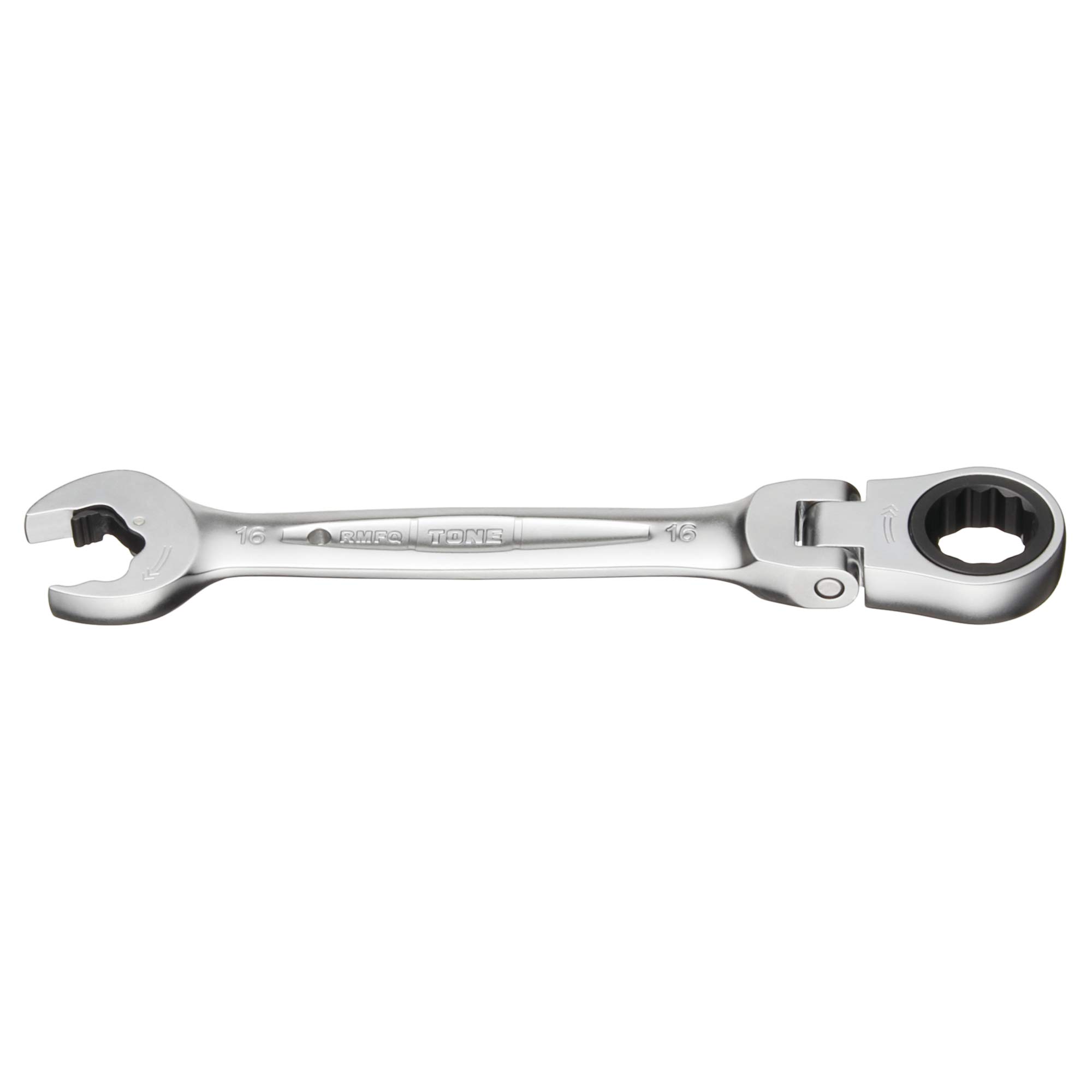 

TONE Ratchet Ring Wrench Ratcheting Spanner Head Flex Head Set RMFQ-16 16mm