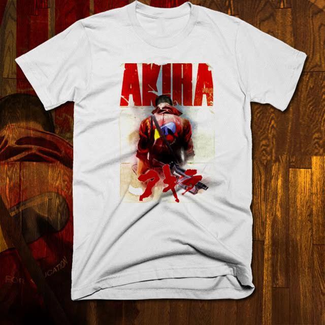 Akira motto Neo Tokyo anime T-shirt, comic, Japan, white, all sizes, Tetsuo, new 3XL