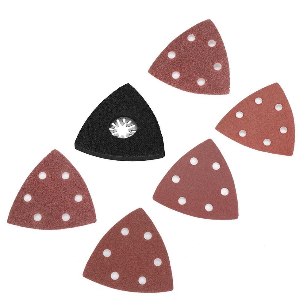 100 Pcs 80mm Sandpaper, Sanding Sheets, for Grinding Aluminum for