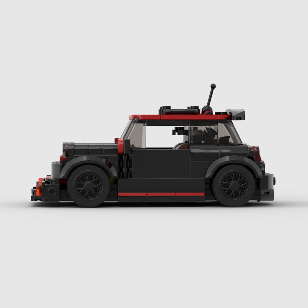 MOC Speed Series MINI 291pcs JCW Racing Racer Building Blocks Brick Creative Garage Toys for Boys Gifts