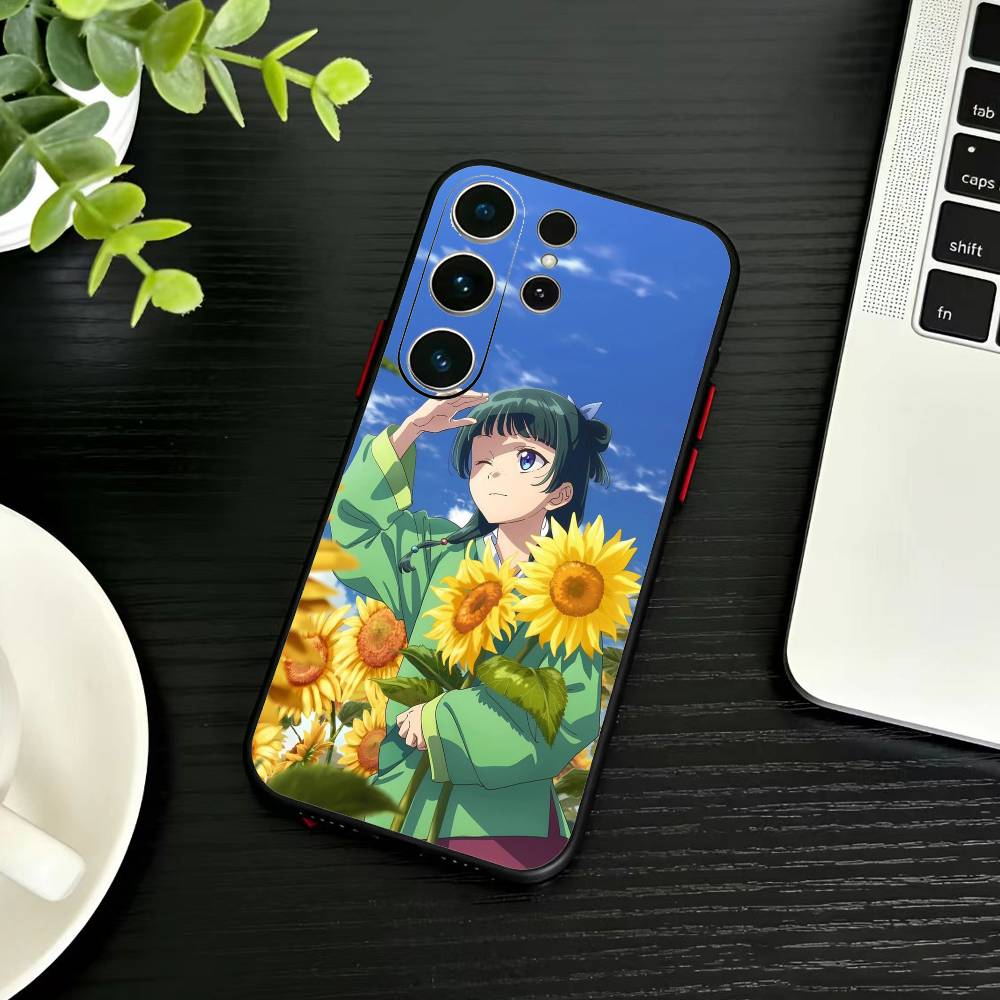 Anime Apothecary Diaries Maomao  Phone Case For Samsung S26,S25,S24,S23,S22,S21,S20,Plus,Fe,Lite,Others Black Cover