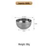 ZISIZ Double-Layer Insulated Children's Soup Bowl