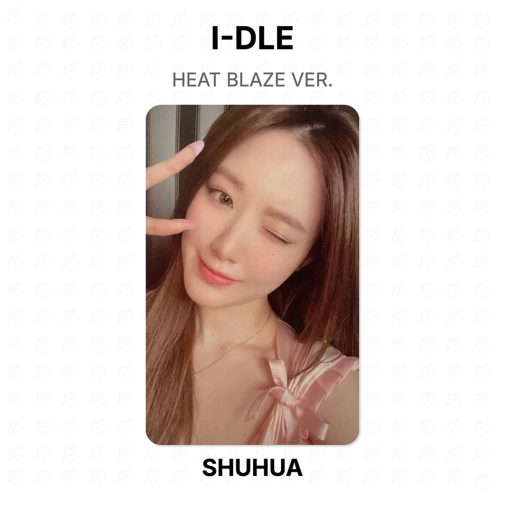 I-DLE HEAT BLAZE WERSJA. Oficjalna fotokarta