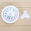 Mini Thermometer Hygrometer Bell-shaped LCD Digital Scale for Home Office Wall Promotion Mount Indoor Temperature Measure Tools
