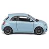 Bburago 1/24 Scale Fiat 500e 2023 Blue Diecast Model Car, Finished Product, 18-21110 BU