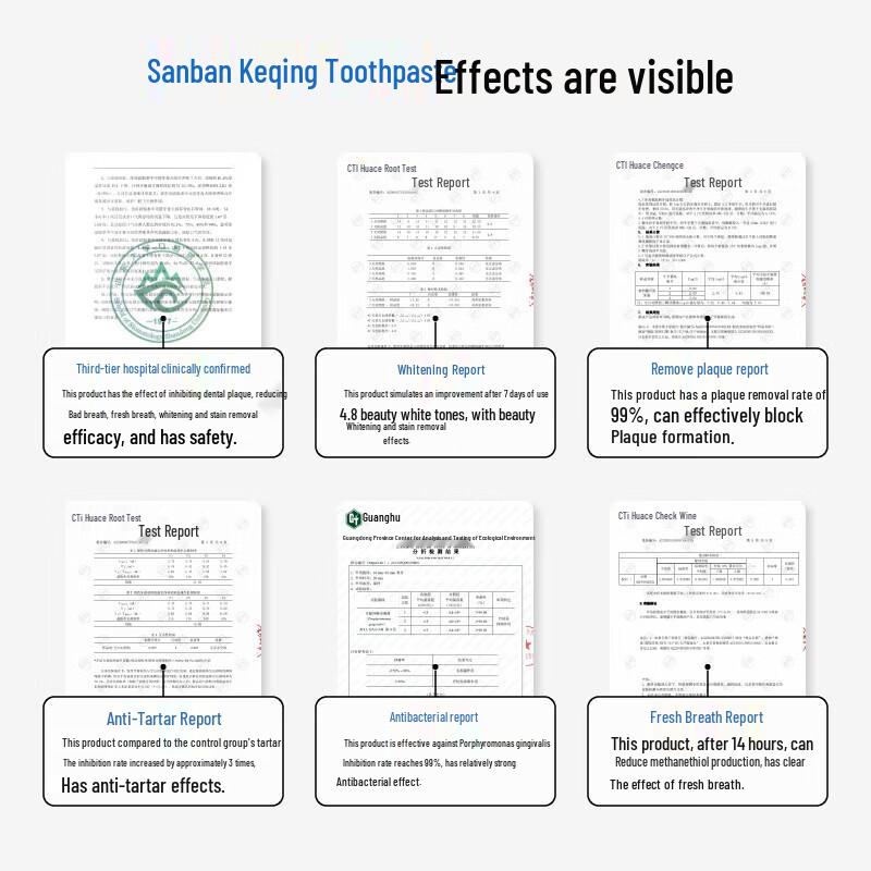 Canban Keqing Zero-Degree Fresh Whitening Toothpaste