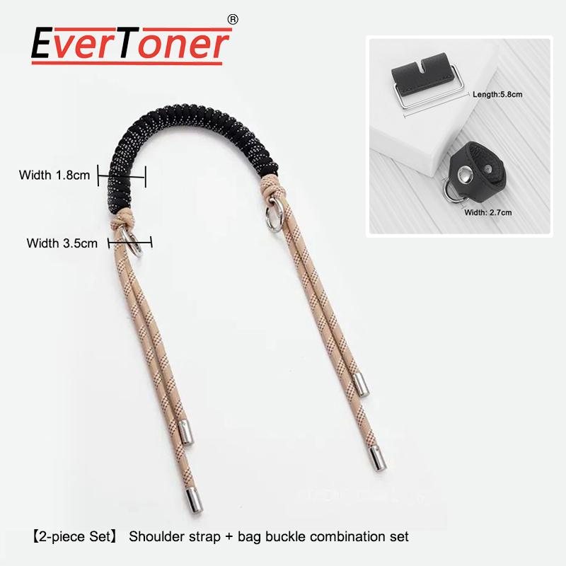 EverToner Fashion Handmade Woven Handbags Strap for H lunch box bag modified buckle/inner liner Universal Bag Parts Accessories