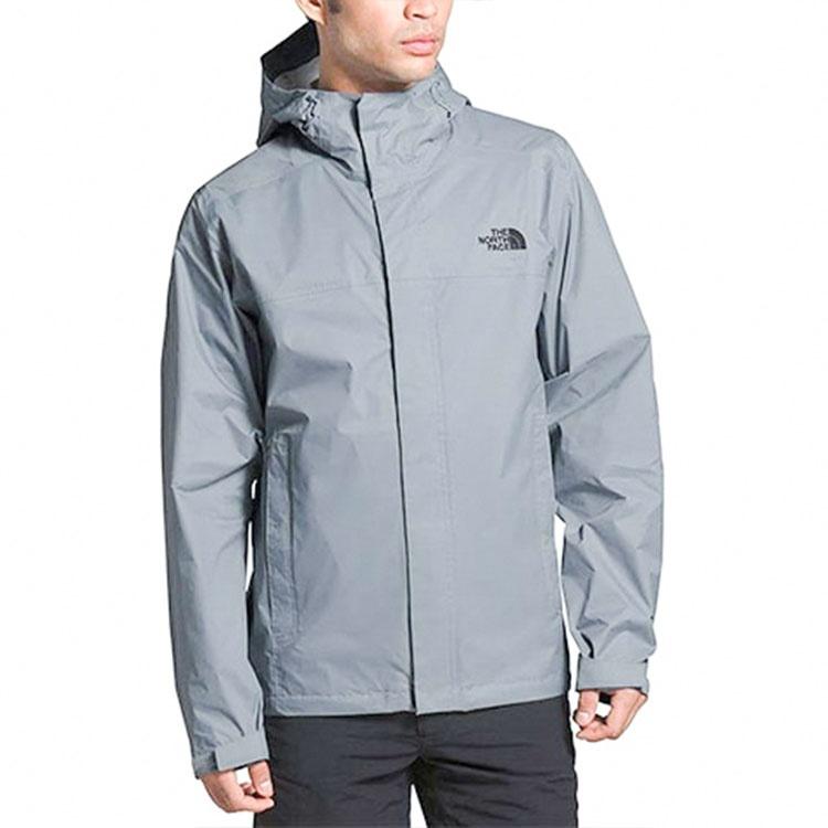 THE NORTH FACE RESOLVE 2 Waterproof And Windproof Windbreaker Jacket Men's Light Gray NF0A2VD3-S6M