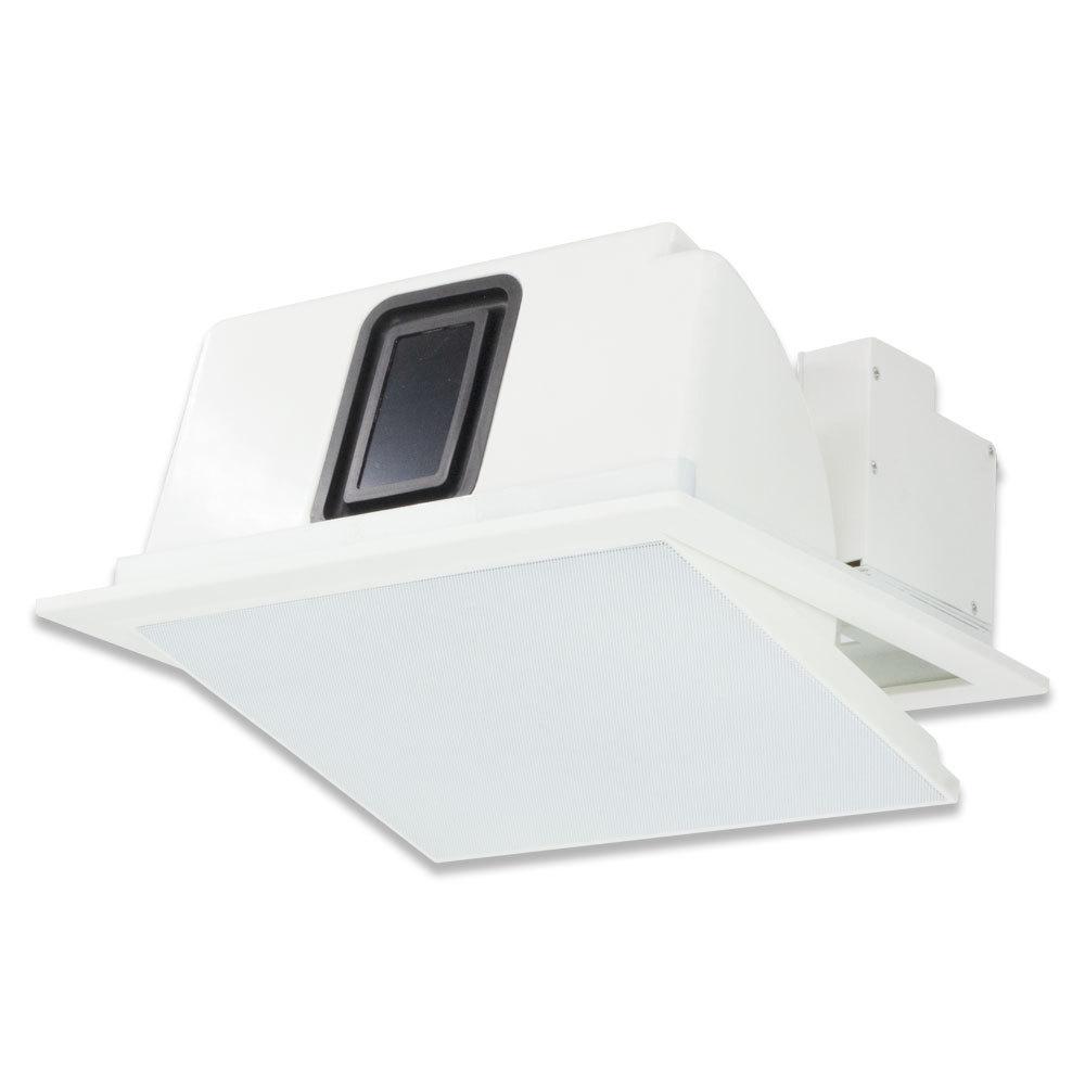 

Ceiling-Mounted Electric Rotating Speaker with Automatic Lift for Home Theater and Built-in Background Music None