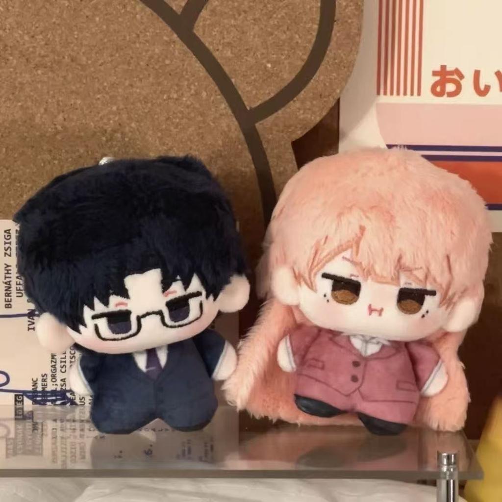 10cm Anime Wotakoi Liebe ist schwer für Otaku Plüschtier Nifuji Hirotaka Momose Narumi Anhänger Schlüsselanhänger Plüschtier Sammelgeschenke