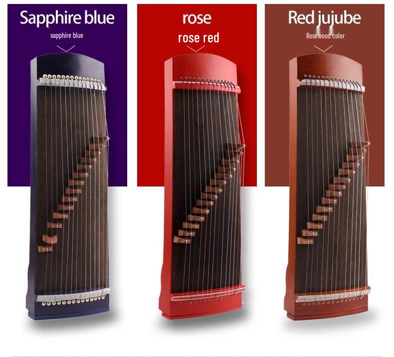 Mini Guzheng Portabil cu 14 Corzi pentru Copii – Instrument de Practică pentru Începători 70CM