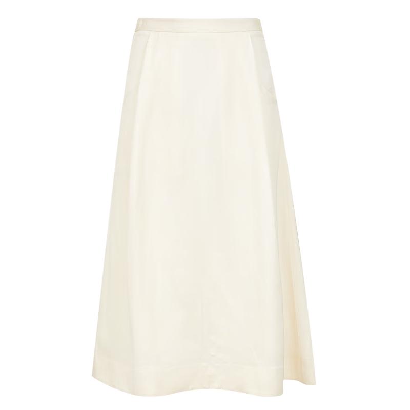 VEROMODA A-Line Linen Blend Skirt with Pockets
