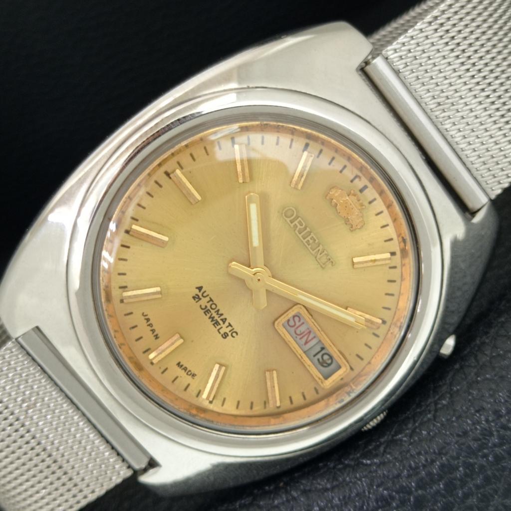 

ORIENT АВТОМАТИЧЕСКИЕ 46941 ВИНТАЖНЫЕ ЯПОНСКИЕ МУЖСКИЕ ЧАСЫ С ОРИГИНАЛЬНЫМ ЦИФЕРБЛАТОМ a704943-1