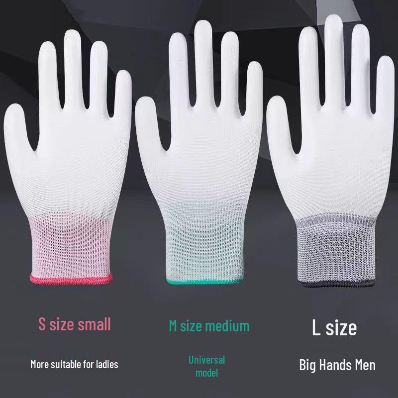 Breathable PU Coated Nylon Work Gloves: Wear-Resistant & Non-Slip Protection