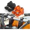 For 1050 1090 1190 1290 Super Adventure Duke R Gt Smc Motorcycle Handlebar Riser Kit Accesorios Para Moto(Orange)