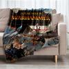 Total War Theme Printed Blanket - Perfect for Couch, Bed, Travel & Outdoor Use | Machine Washable, Cozy & Durable.
