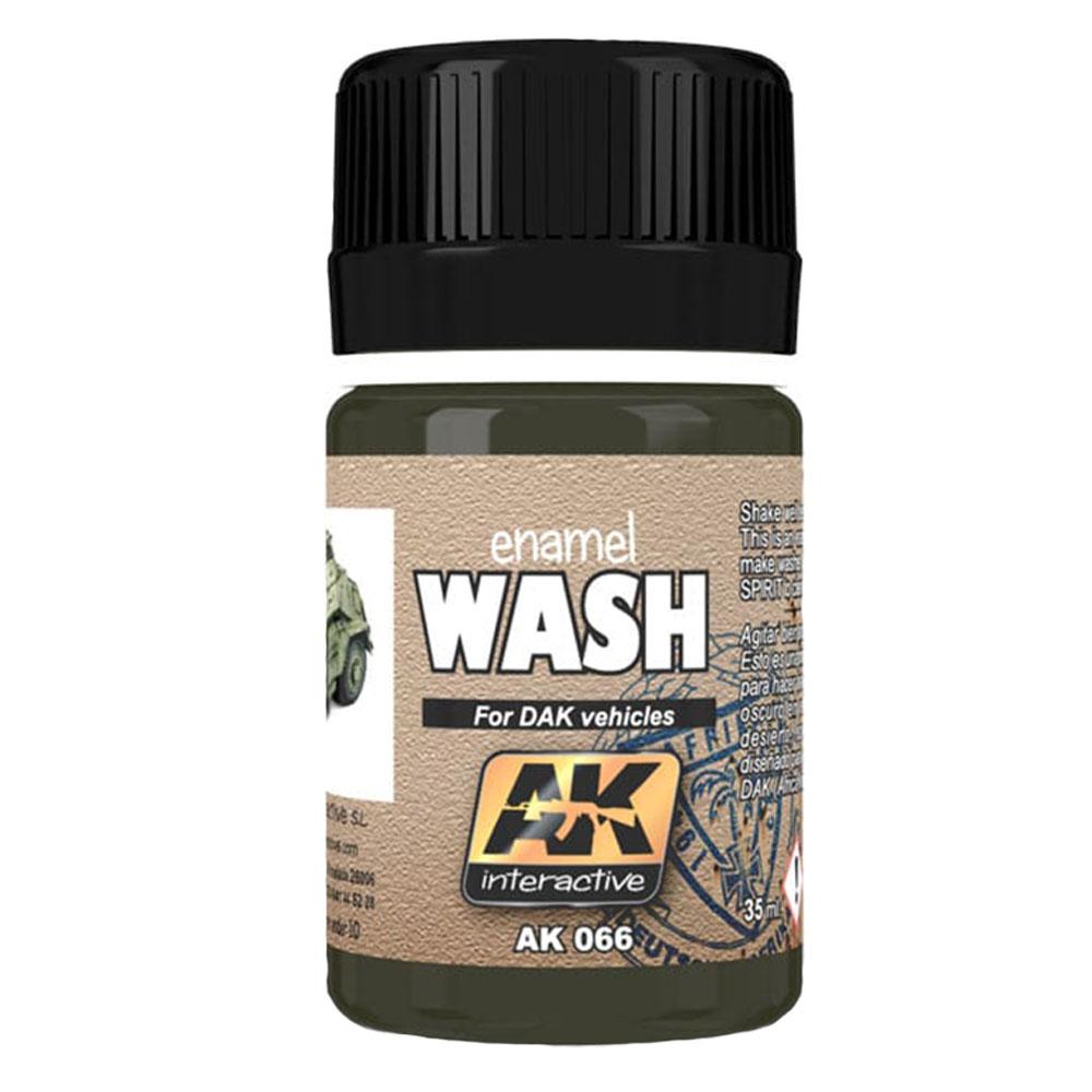 AK Interactive Enamel Wash Modelling Kit 35mL (DAK Vehicles)