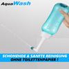 AquaWash Portable Premium Bidet Mobile Butt Shower Hemorrhoids Irritable Bowel Happy