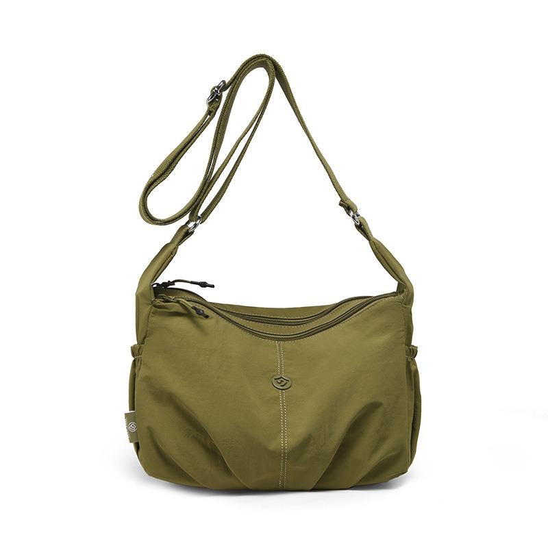 Lässige leichte mehrlagige Umhängetasche Damen neue minimalistische Stil Arbeits-Nylon-Pendler-Tasche Sport-Schultertasche