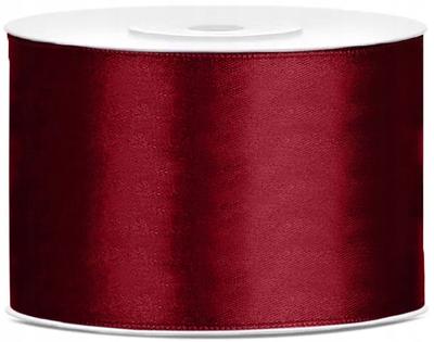 Ribbon Satin Ribbon Burgundy Decorative Ornamental Wedding 50mm 25m